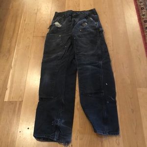 30 34 long men’s welding pants in rough condition